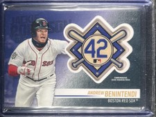 Benintendi, Andrew - 2018 Topps - Jackie Robinson Commemorative Patch