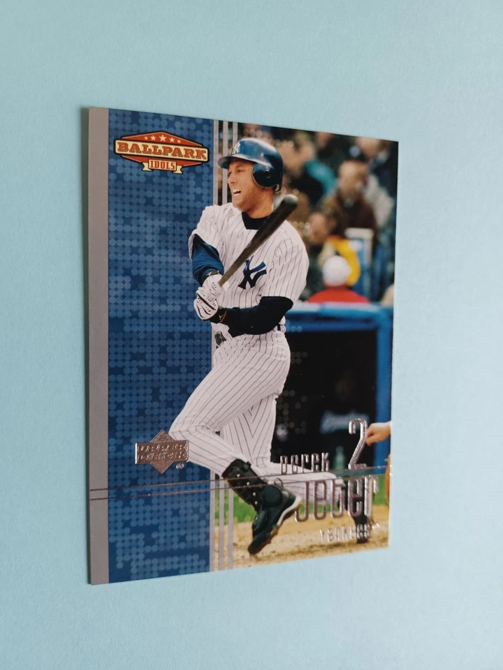2002 UPPER DECK BALLPARK IDOLS DEREK JETER #85 BASE CARD NEW YORK YANKEES - Image 2 of 3