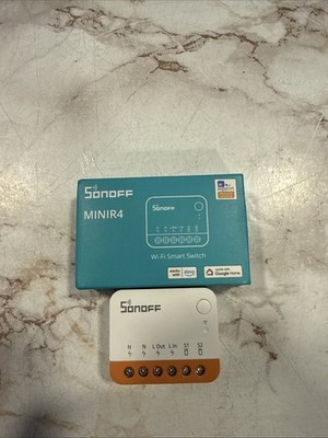 Sonoff Minir4 WiFi 2 Wege Smart Switch Modul 10A Smart Home App Sprachsteuerung