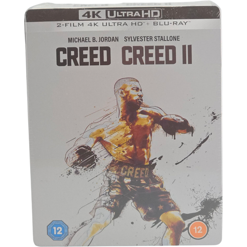 Creed / Creed II SteelBook 2 Films 4K Ultra HD + Blu-ray Limited Edition Zone B - Picture 2 of 12