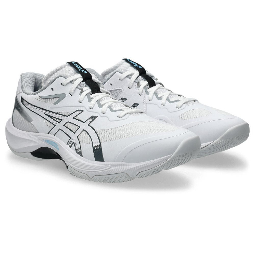 Asics Volleyball Shoes V-Swift FF 5 Wide White Black 1053A075-100