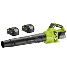 Leaf Blower Cordless with 2 x 4.0Ah Battery and Charger, 580CFM 160MPH Electr...