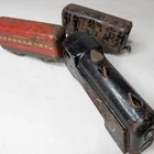 x3 LOT Vtg Marx Toy Train Tin Wind-Up Locomotive Pullman Montclair NY Central