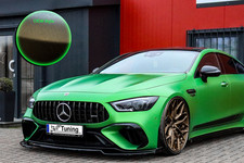 Spoilerschwert Frontspoiler +Wings ABS f&uuml;r Mercedes AMG GT 4T&uuml;rer Coupe X290 OEM