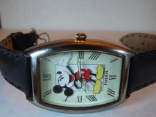 Disney Mens Vintage Mickey Mouse Watch (Toy Train)-(Fossil)-Limited Edition-New