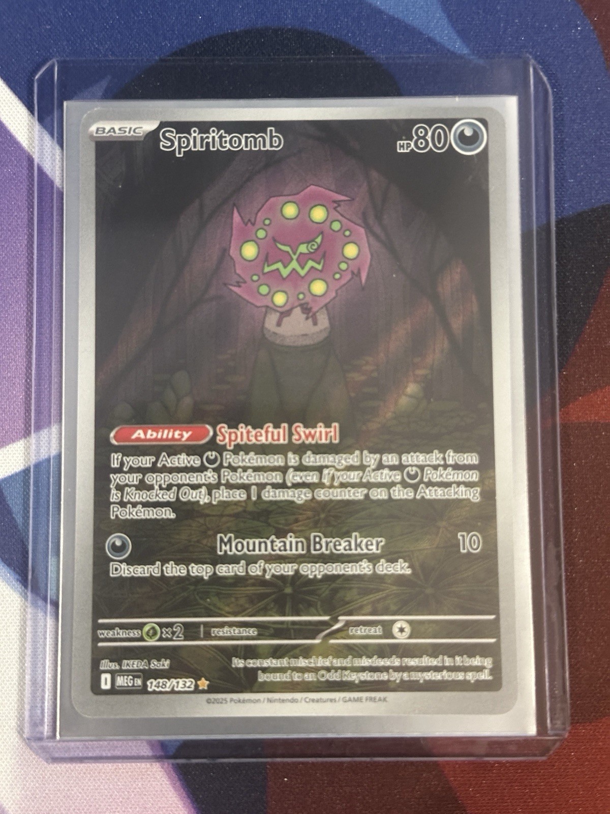 Spiritomb 148/132 Me01: Mega Evolution Holo