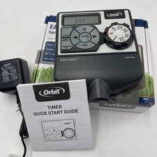 Orbit 6 Station Indoor Sprinkler Controller 6 Zone Landscape Irrigation 28966