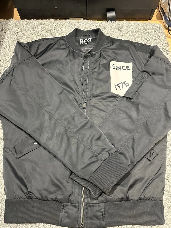 Bomber мальчика Лондон черная куртка размер L - Изображение 3 из 4