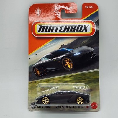 Matchbox Koenigsegg Gemera 2021 Black 1:64 Diecast (1$ Shipping On Added Cars)