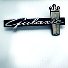 1962 1963 1964 Ford Galaxie 500 Crown Fender Emblem Badge Trim OEM Vintage Scrip