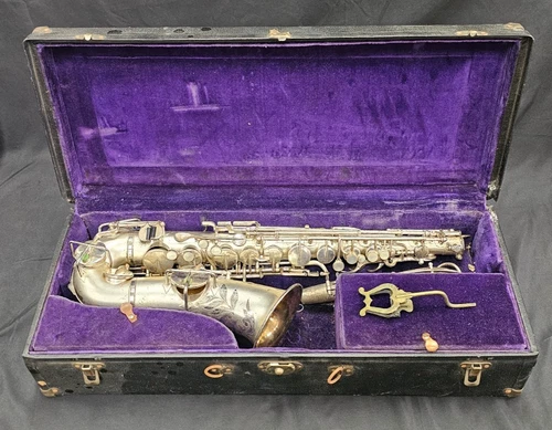 -THE- Buescher TRUE-TONE Low Pitch Saxophone - AS-IS READ DESCRIPTION