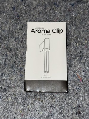 DoTERRA Aroma Clip Diffuser Black Stainless Steel Car Vent Air Freshener Clip-On