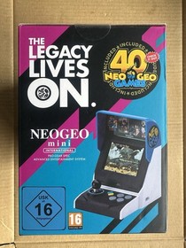 Neo Geo Mini International SNK 40th Anniversary Console New and Sealed