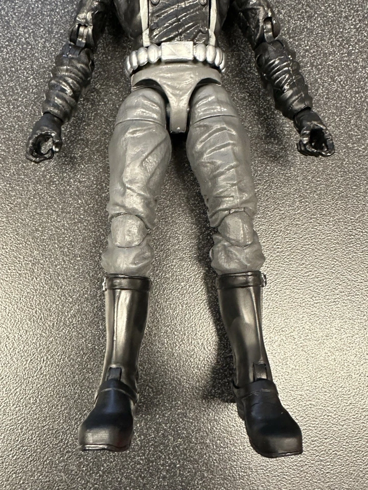 Marvel Legends Retro Collection Ghost Rider 6" Scale (BODY & HANDS & STEM ONLY) - Image 4 of 4