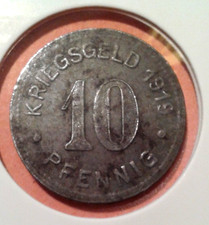 Germany Notgeld 10 Pfennig coin 1919.