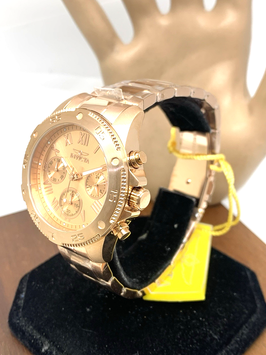 Invicta Women\'s Watch 28057 Wildflower Quartz Chronograph Rose Gold Steel Invicta Women main image 3
