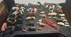 Vintage Playmobil Lot of Animals 38 Plus Saddles Collars & More See Photos