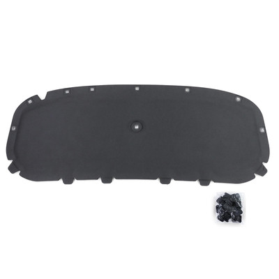 Motorhaubendämmung Dämmmatte mit Clips für VW Touran 5T ab 15
