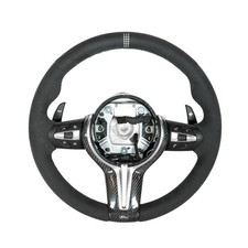 Bmw Cs Style Alcantara Carbon Steering Wheel White Center Mark F80 F82 F30 F32 Bmw Cs Style Alcantara Carbon Steering Wheel White Center Mark F80 F82 F30 F32