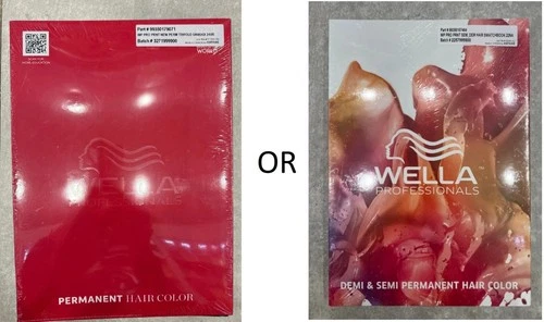 Wella Small Color Swatch Book NEW (Please pick Koleston Perfect OR Color Touch)