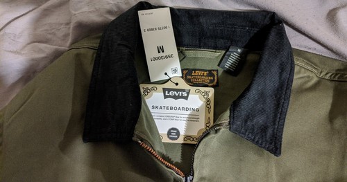 levi's skateboarding collection light jacket cordura fabric brand new size M - Picture 9 of 11