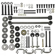 1965-1968 C2 CORVETTE REAR SUSPENSION REBUILD COMBO KIT STOCK STRUT RODS RUBBER