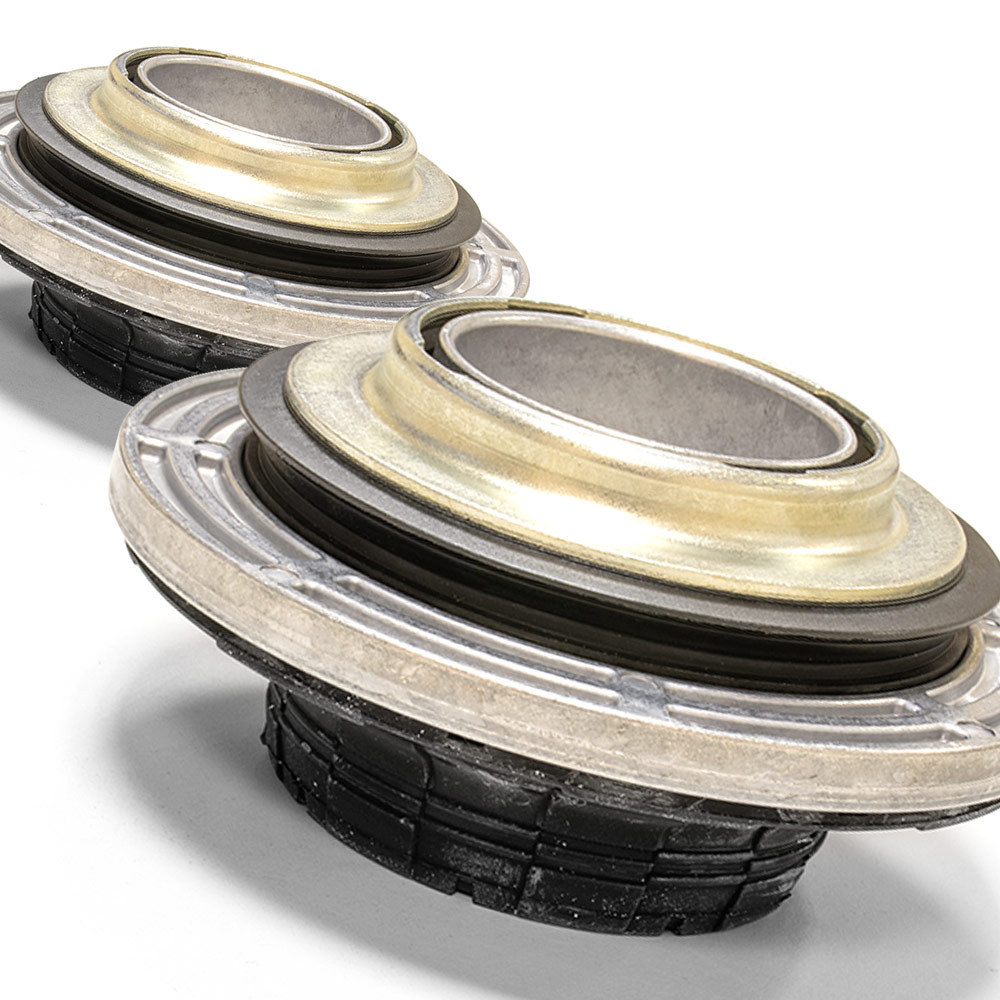 FITS VW T6 TRANSPORTER CARAVELLE GENUINE SUSPENSION STRUT TOP MOUNTS