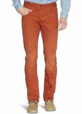 New GStar Raw Radar Slim W32 L34 Mens Auburn Comfort Bull Twill Denim Jeans