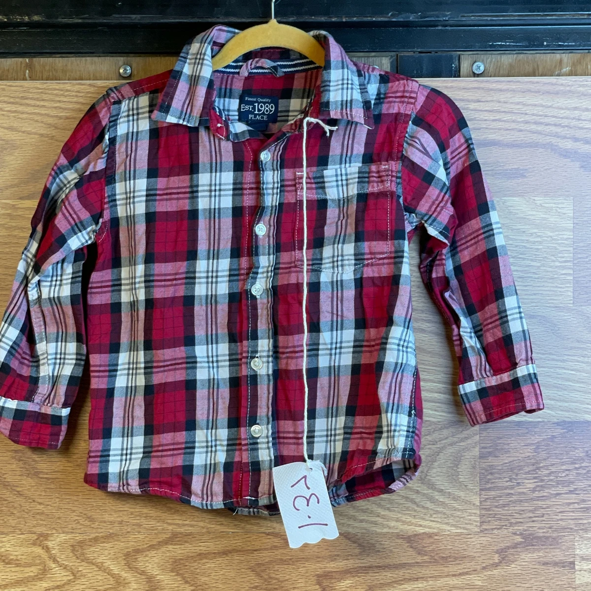 plaid button up shirts for toddlers