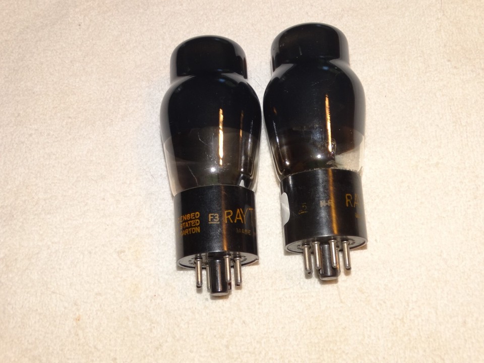 2 x 6F6g Raytheon Tubes*Smoked Glass*Strong Matched Pair*#10 | eBay