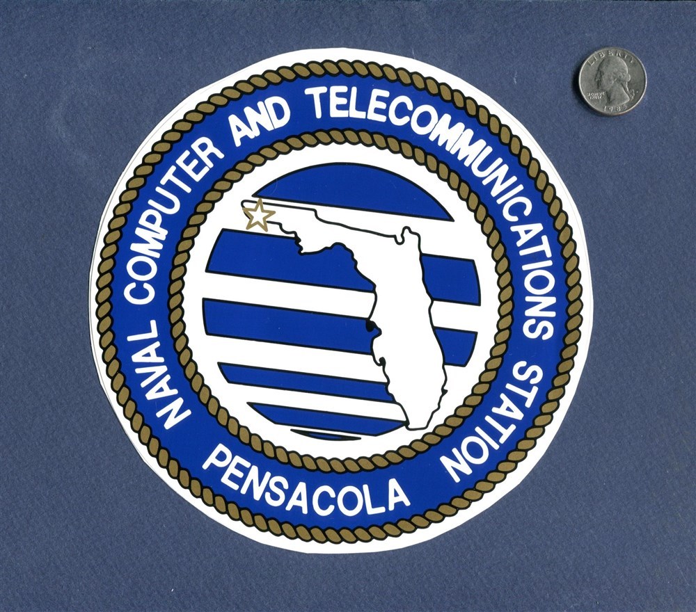Sticker US NAVY TELECOMMUNICATIONS STATION PENSACOLA 7