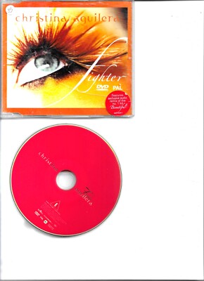 CHRISTINA AGUILERA RARE DVD SINGLE FIGHTER