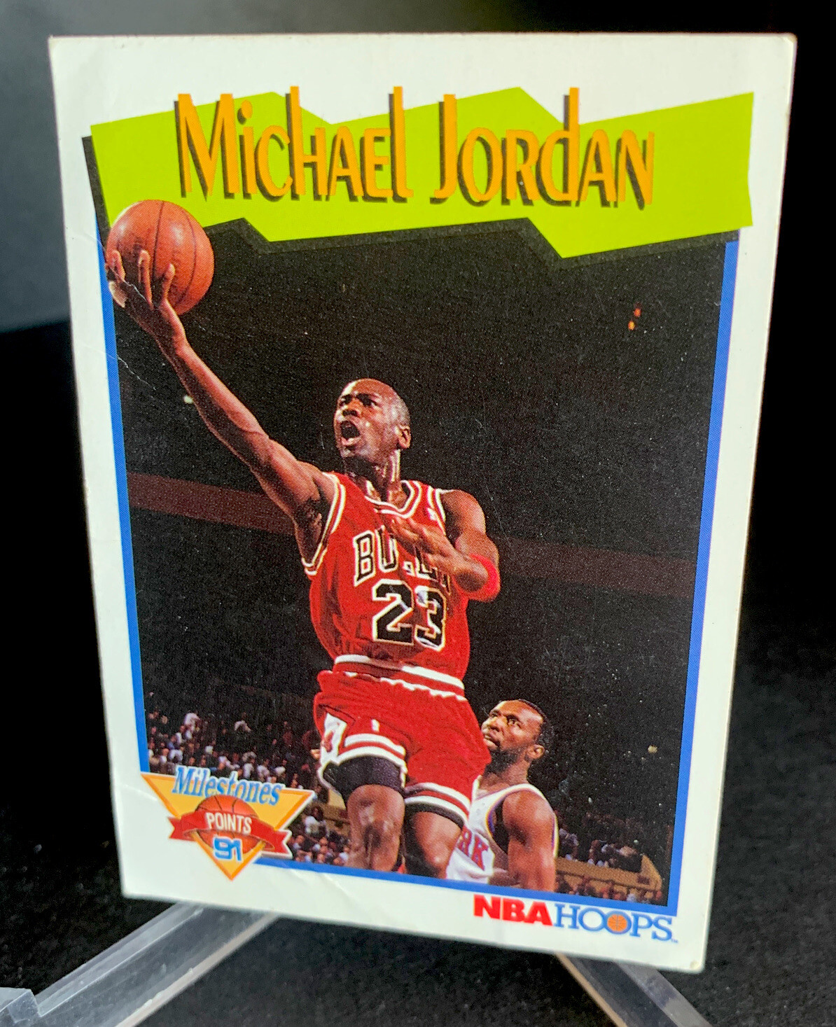 1991-92 NBA Hoops MICHAEL JORDAN Milestones Points #317 GOAT HOF