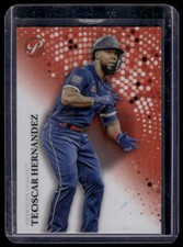 2022 Topps Pristine #273 Teoscar Hernandez Pristine Orange Refractor #/25