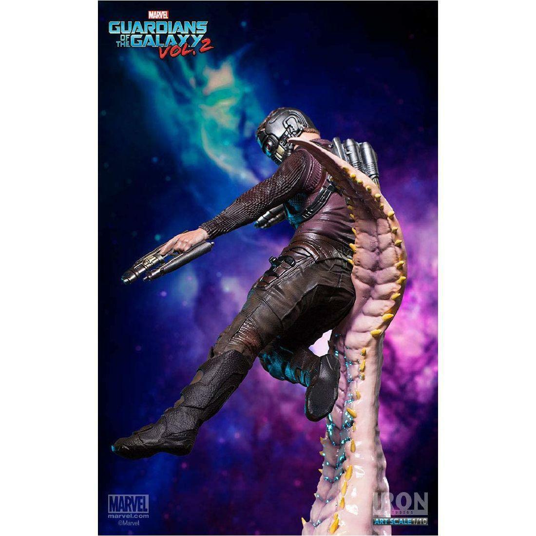 Iron Studios Marvel STAR-LORD Guardians of the Galaxy 1 Scale 1/10 Statue  RARE