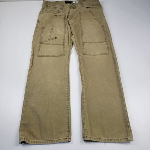 Vintage Y2K Rocawear stolarskie workowate dżinsy męskie 38 odzież robocza szerokie nogawki styl jnco - Zdjęcie 1 z 14