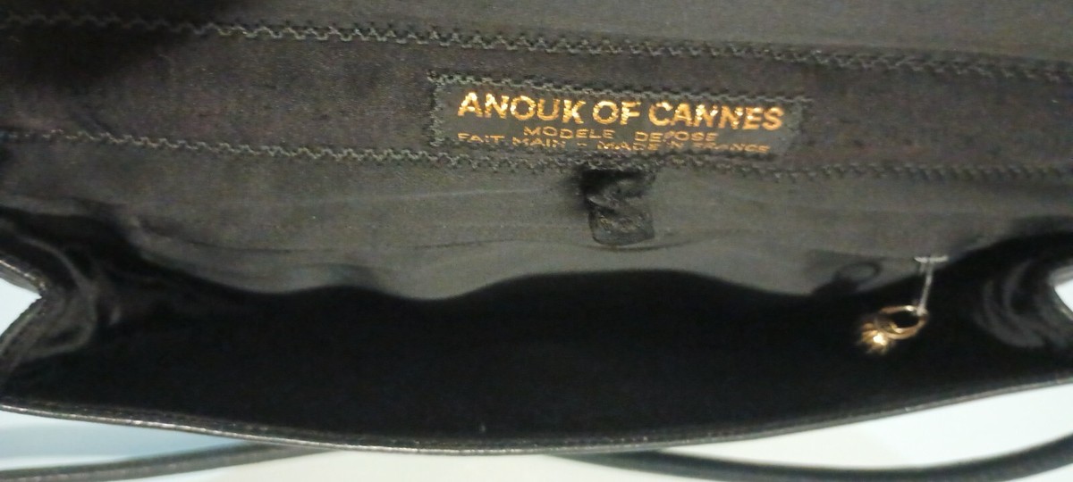 独特な 【希少】ANOUK OF CANNES ハンドバッグ レザー フランス 独特な 【希少】ANOUK OF CANNES ハンドバッグ レザー フランス