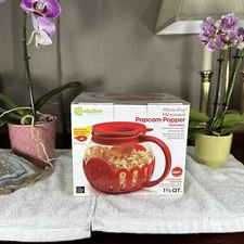 Brand NEW Ecolution Original Microwave Micro-Pop Popcorn Popper 1.5 Qt NEW