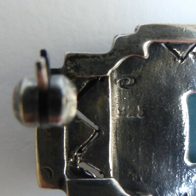 Broche Vintage Argent Et Marcassite - Chrysoprase/Agate - Années 1920/1930 - 40 Mm