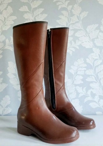 Vintage Knee High Derri Boots UK 3 | eBay