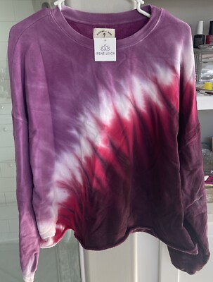 #ad #ad Electric And Rose Women’s Tie Dye Rylan Sweatshirt Size M NWT $105.00