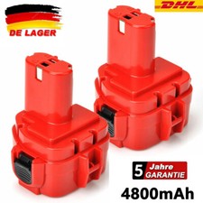 2X 12V Ni-MH AKKU Für Makita 4.8Ah 1220 1222 4331D 5093D 6213D 6270D 6914D 8270D