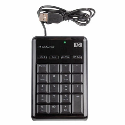Ziffernblock HP Hewlett Packard CalcPad100 USB Anschluss Notebook Laptop Rechner