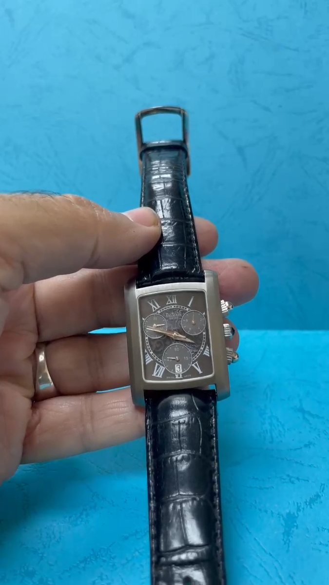 Authentic Paul Picot Watch -42mm P2062 SS Montblanc Pen Set Box