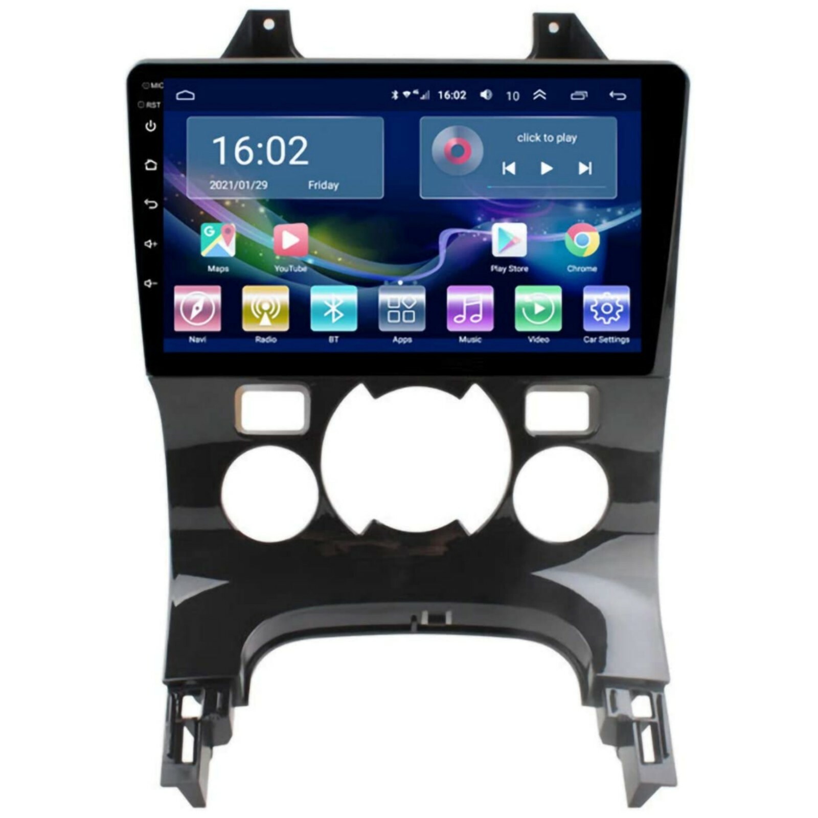 Autoradio GPS pour Peugeot 3008 intégrant CarPlay sans fil et navigation temps réel