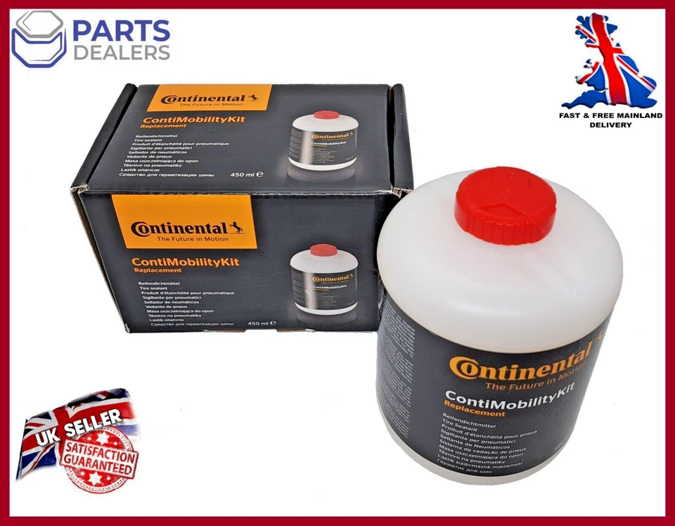 CONTINENTAL TYRE SEALANT 450ml FOR CONTI MOBILITY KIT BEST BEFORE DATE 09.2030