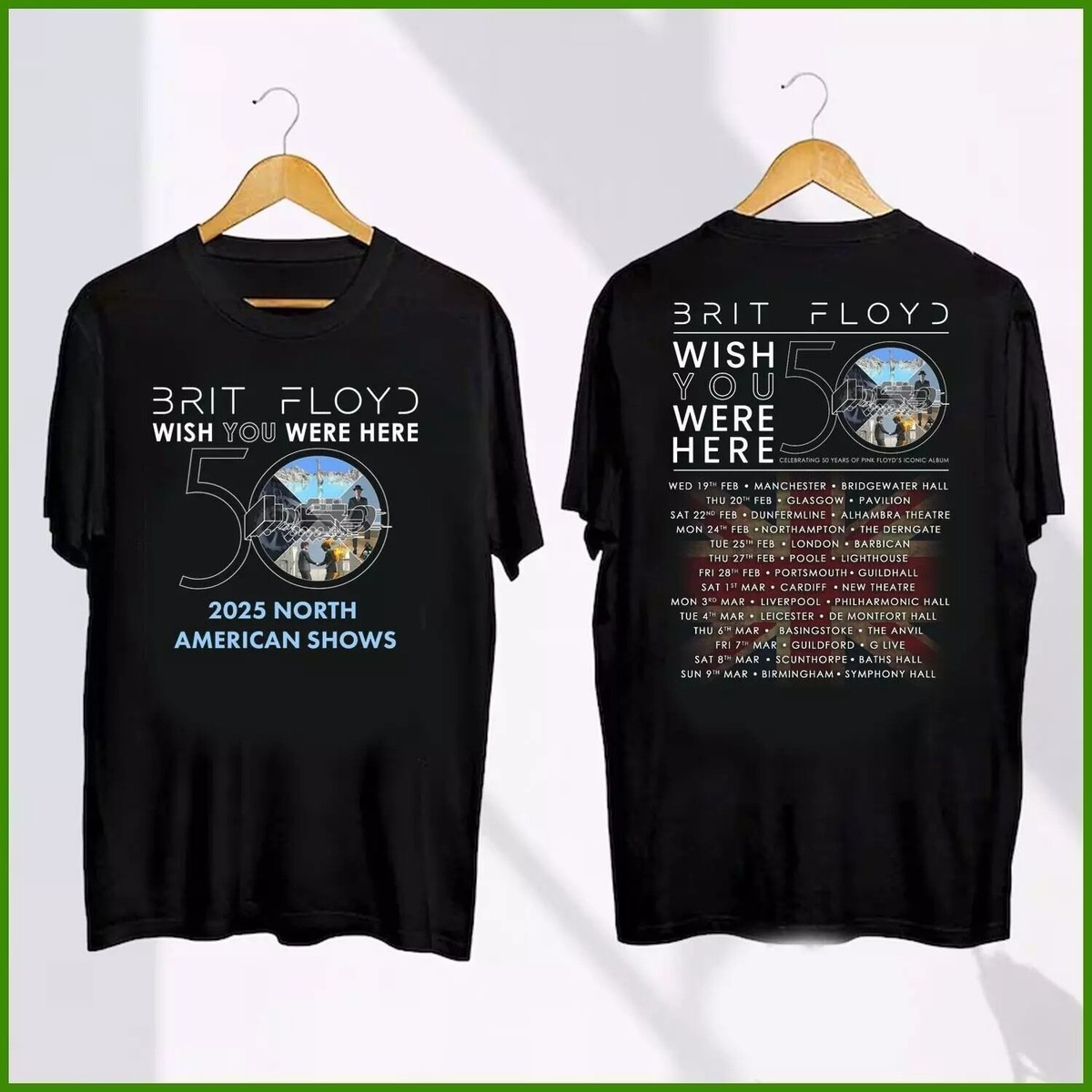 BRIT FLOYD 2025 Wish You Were Here 50th Anniversary World Tour