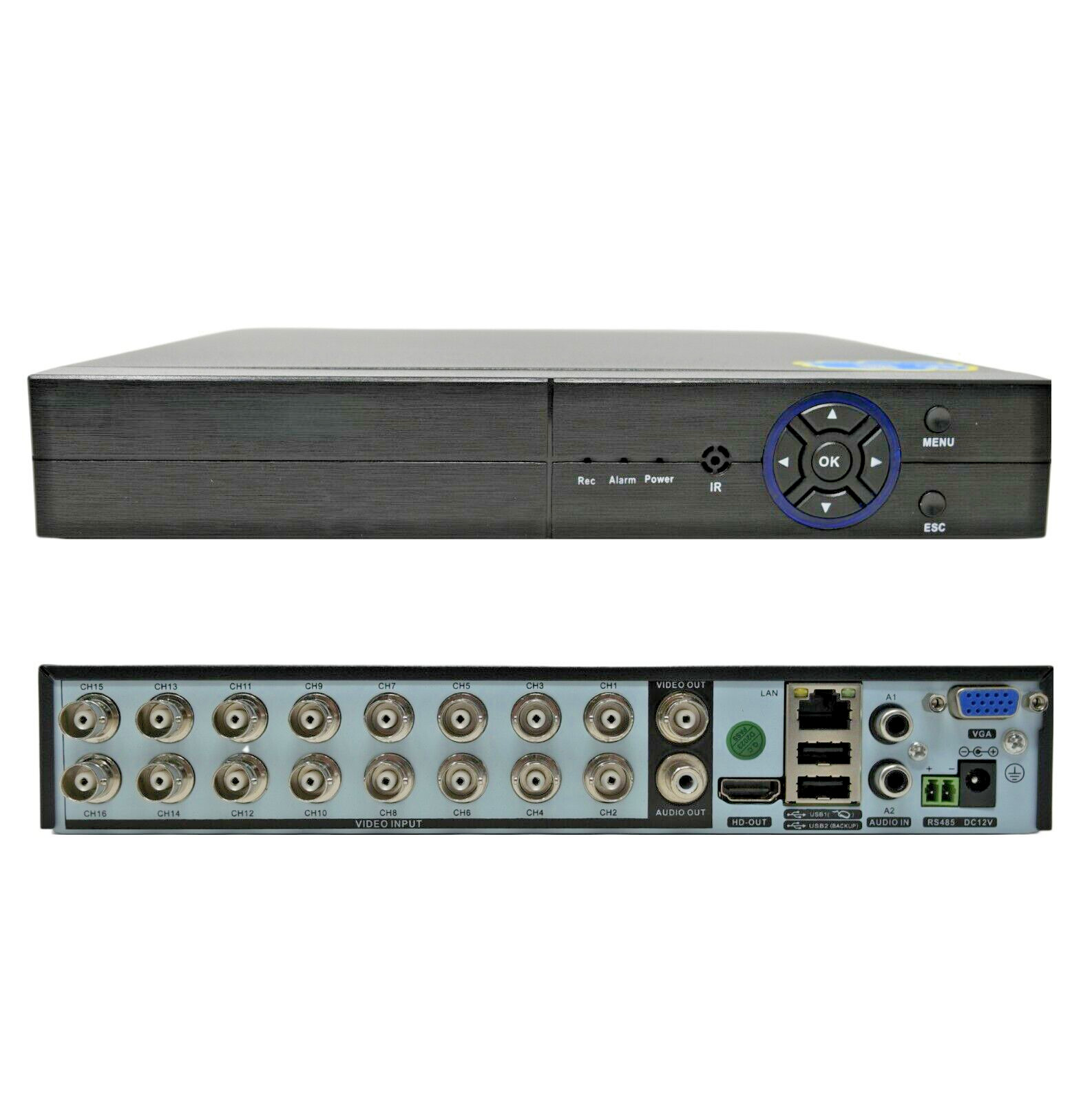 NVR DVR 16 Canali XVR 6 in 1 XMEYE: Sicurezza Professionale P2P Cloud