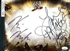 JSA Kofi Kingston & Mickie James WWE Autographed Signed AUTO 8x10 Photo TRB 643