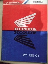 Genuine Honda VT125 C1  ADDENDUM  Workshop Service Manual Supplement 67KBE1MH
